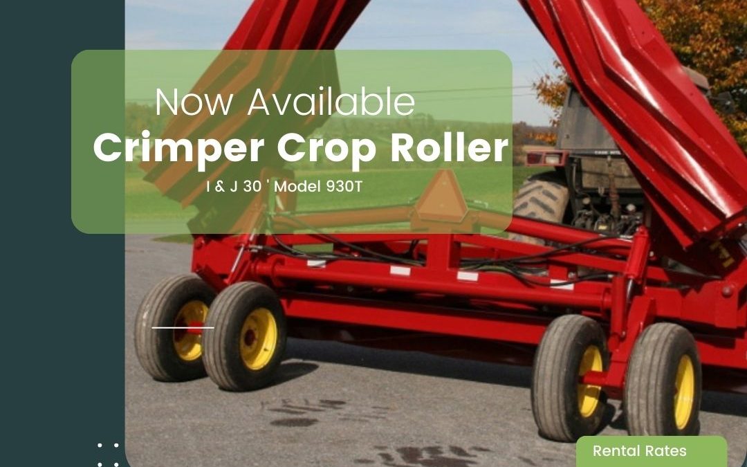 Introducing the I & J Crimper Crop Roller – Model 930T, 30’